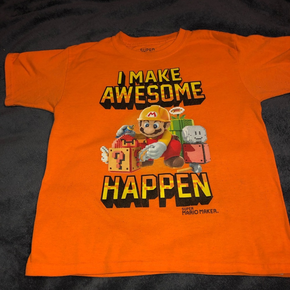 ☃️ Boys Super Mario shirt